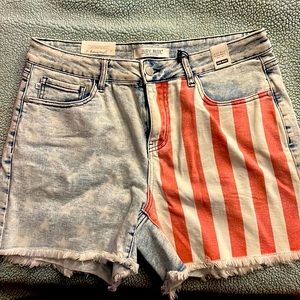 Judy Blue Americana shorts